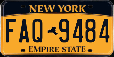 NY license plate FAQ9484