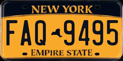 NY license plate FAQ9495