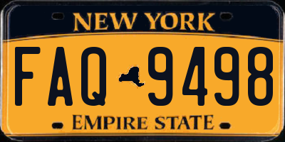 NY license plate FAQ9498