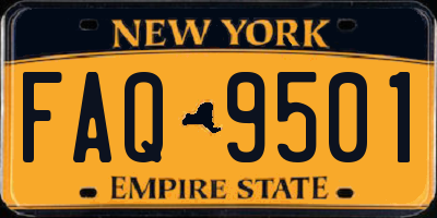 NY license plate FAQ9501