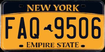 NY license plate FAQ9506