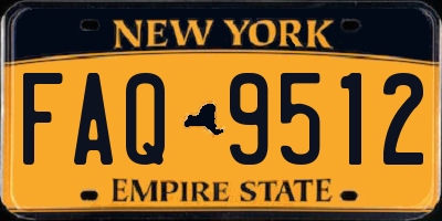 NY license plate FAQ9512