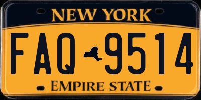 NY license plate FAQ9514