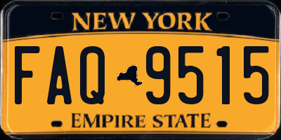 NY license plate FAQ9515