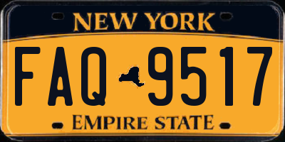 NY license plate FAQ9517