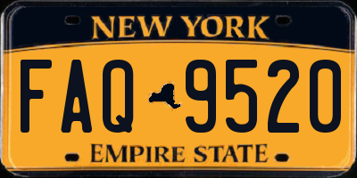 NY license plate FAQ9520