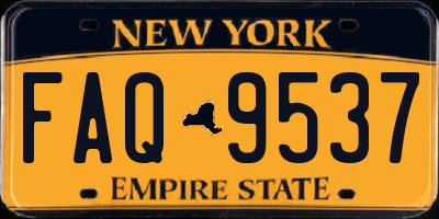 NY license plate FAQ9537
