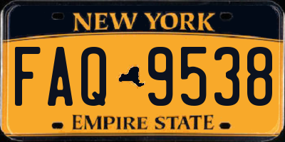 NY license plate FAQ9538