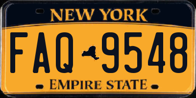 NY license plate FAQ9548