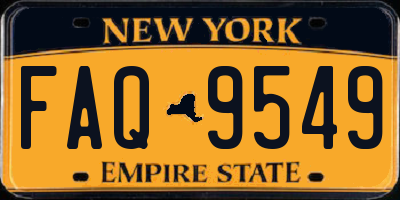NY license plate FAQ9549