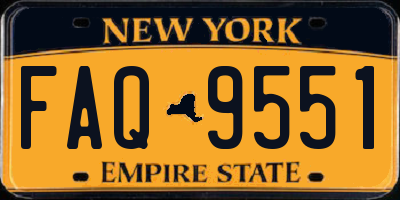 NY license plate FAQ9551