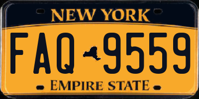 NY license plate FAQ9559