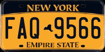NY license plate FAQ9566