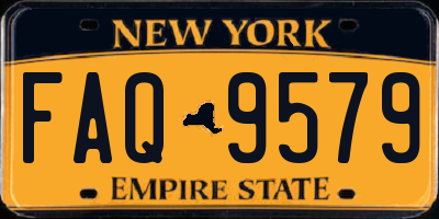 NY license plate FAQ9579