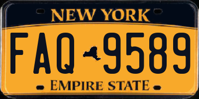 NY license plate FAQ9589