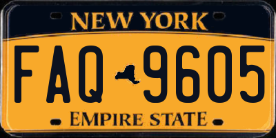 NY license plate FAQ9605