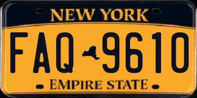 NY license plate FAQ9610