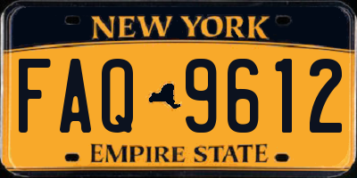 NY license plate FAQ9612