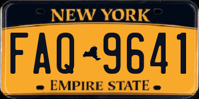 NY license plate FAQ9641