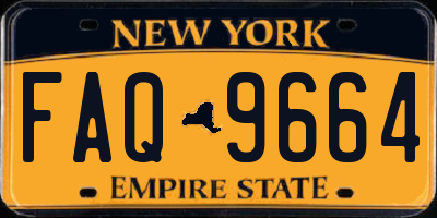 NY license plate FAQ9664