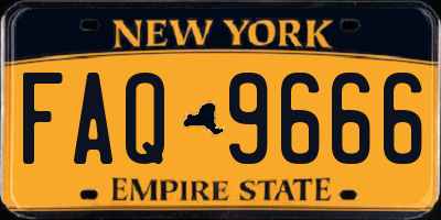 NY license plate FAQ9666