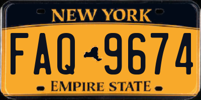 NY license plate FAQ9674