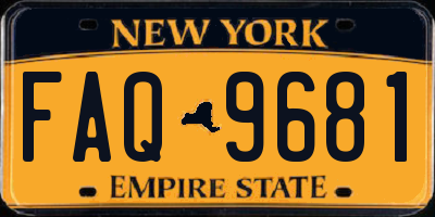 NY license plate FAQ9681