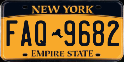 NY license plate FAQ9682