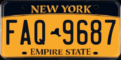 NY license plate FAQ9687