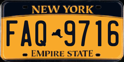 NY license plate FAQ9716