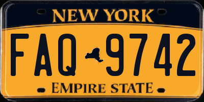 NY license plate FAQ9742