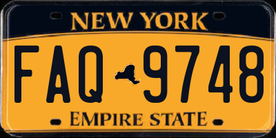 NY license plate FAQ9748