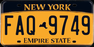 NY license plate FAQ9749