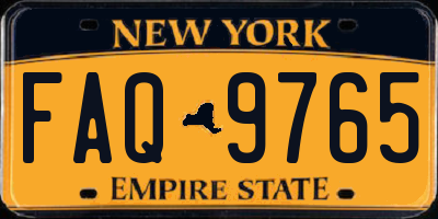 NY license plate FAQ9765