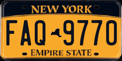 NY license plate FAQ9770