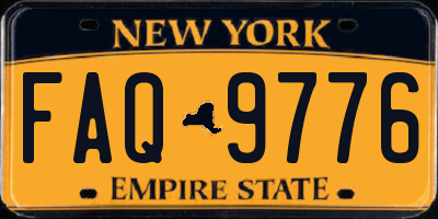 NY license plate FAQ9776