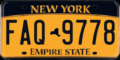 NY license plate FAQ9778