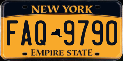 NY license plate FAQ9790