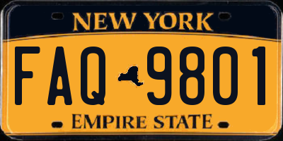 NY license plate FAQ9801