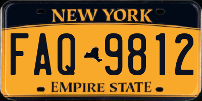 NY license plate FAQ9812
