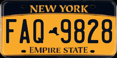 NY license plate FAQ9828