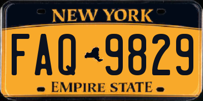 NY license plate FAQ9829