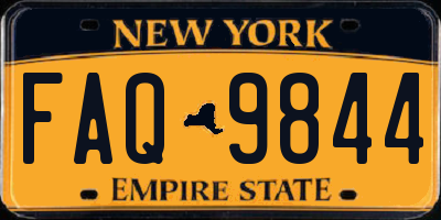 NY license plate FAQ9844
