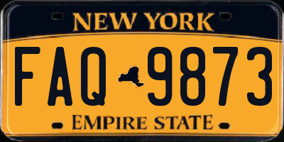 NY license plate FAQ9873