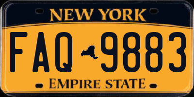 NY license plate FAQ9883