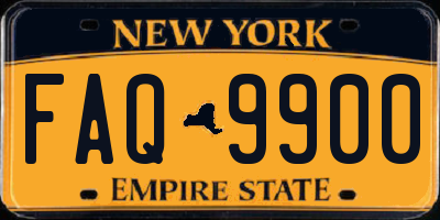 NY license plate FAQ9900