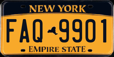 NY license plate FAQ9901