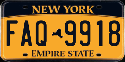 NY license plate FAQ9918