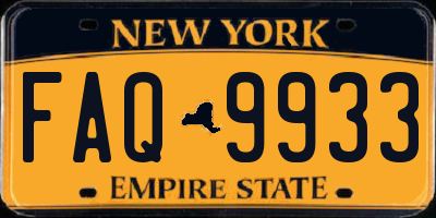NY license plate FAQ9933