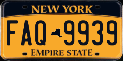 NY license plate FAQ9939